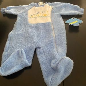 Vintage Obion NWT One piece Footie suit with Ducks